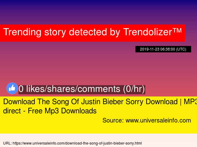 Download The Song Of Justin Bieber Sorry Download Mp3 Direct Free Mp3 Downloads