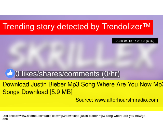 Download Justin Bieber Mp3 Song Where Are You Now Mp3 Songs Download 5 9 Mb