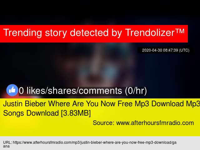 Justin Bieber Where Are You Now Free Mp3 Download Mp3 Songs Download 3 83mb